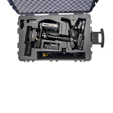 Pro sled, with Apex, Volt, transvideo, and additional accessories attached
