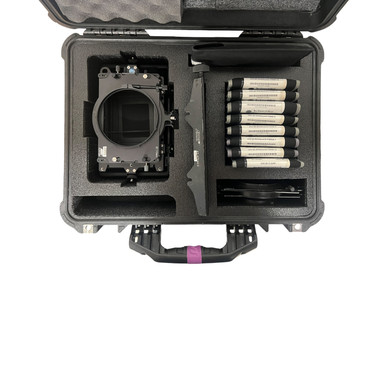 Arri LMB 4X5 Mattebox basic Module K2.66202.0 and K2.0013589 with LMB Extra Non Rotatable filter stage K2.0014006
