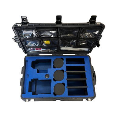 Blackmagic Pocket Cinema Camera 6K Pro & PYXIS 12K Two-Camera Kit Case — Three Primes, Monitor, Rods & AKS, Pelican Air 1595