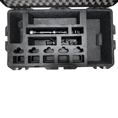 Riedel Bolero Kit Case — 5 Beltpacks, 5 Headsets, 5 Chargers & Manfrotto Mounts (Pelican Air 1615)
