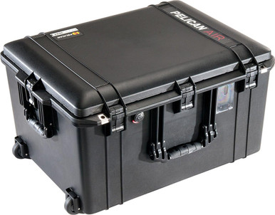 Blackmagic URSA Cine 12K LF Camera Case — Rigged with Bright Tangerine Cage & Tilta Baseplate, Three Media Modules, Pelican Air 1637