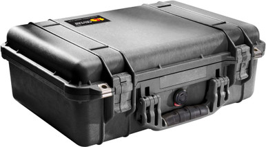Pelican 1500 Protector Case — No Foam (Black)