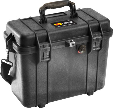 Pelican 1430 Protector Top Loader Case — No Foam (Black)