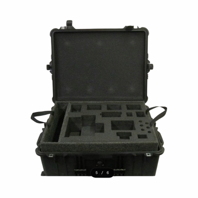 Custom foam interior cradling gear