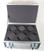 ARRI Ultra 16 Prime Lens (6 Position) Custom ATA Shipping Case for cinema lens — with fitted foam