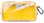Pelican 1060 Micro Case - Yellow with Clear Lid