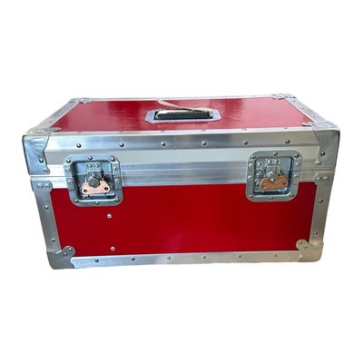 Red ATA case built by Innerspace