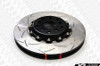 DBA 5000 T3 Slotted 2-Piece Rotor with Black Aluminum Hats - 2013+ Scion FR-S & Subaru BRZ