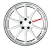 WORK ZR10 2P 19x9.5 +44 5x114.3 Azure White (L Disk) (Full Reverse)
