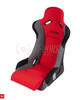 Buddy Club Racing Spec Bucket Seat (WIDE) (RED/GRAY)