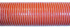SCAT - High Temp Orange Single-ply Silicone Brake Duct Hose 3" Diameter