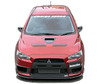 Charge Speed Bottom Line Type-2 Front Lip: Carbon - Mitsubishi EVO 10