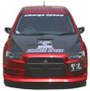 Charge Speed Carbon Vented Hood - Mitsubishi EVO 10