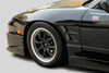 Charge Speed Flip Light 20mm Wide Body Front Fenders: FRP - Nissan 240SX S13