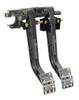 Wilwood Aluminum, Forward Facing, Swing Mount Brake & Clutch Pedal Set 