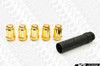 Gorilla Thin Small Diameter Gold Lug Nuts 12x1.50