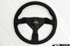 Personal Neo Grinta Steering Wheel 330mm Black Leather with Yellow Stitching