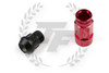 KICS LEGGDURA RACING 2pcs Shell Type Lug Nuts 53mm - Red 