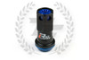 KICS Project R40 Iconix Lug Nuts - Black & Blue - Plastic Cap