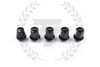 Rays Racing 17 Hex Lock & Lug Nut Set - Black