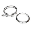 Stainless Steel V-Band Clamp Set for GT Turbo Exit