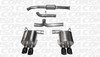 Corsa Sport Cat-Back Exhaust w/ Single 3.5" Black Tips - 2015 Subaru Impreza WRX