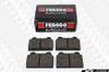 Ferodo DS3000 Brake Pads Nissan 350Z Z33 Brembo Rear / R33 / R34 GTR