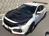 J's Racing Type V Aero Hood - FK8 Honda Civic Type R