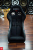 Bride Zeta IV Seat - Black / FRP - HANS Compatible