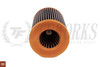 BMC Twin Air Conical Air Filter with Polyurethane Top:  3" inlet / 7" Length