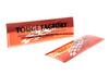 *Touge Factory Spirit of Racing Slap Stickers - Red Chrome