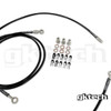 GKtech RHD - Inline E-brake Braided Brake Line Kit