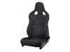 Recaro - Cross Sportster CS Seat with Heat - Nardo Black / Black Artista / Grey Logo