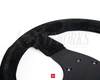 Sabelt (2026X) Flat Bottom Suede 330mm Steering Wheel 