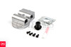 Setrab Billet 77mm Thermostatic Remote Oil Filter Relocation Mount (Right to Left Flow)
