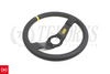 OMP 2 Spoke Rally 350mm Dished Steering Wheel 