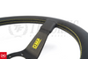 OMP 2 Spoke Rally 350mm Dished Steering Wheel 