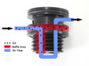 GrimmSpeed Air/Oil Separator (BLACK) - 02-07 WRX / 04+ STi 078006
