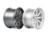 TF-C1 Forged Wheels - Set of 4  (Silver 19x9.5 +12 / 19x10.5 +21) - 5x114