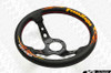 KEY'S RACING FOSSA MAGNA Deep Type Steering Wheel (350mm/Leather)