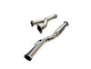 ISR Performance GT Single Exhaust - Hyundai Genesis Coupe 3.8 - Burnt Tip