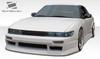 1989-1994 Nissan Silvia S13 Duraflex V-Speed Front Bumper Cover - 1 Piece
