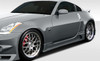 2003-2008 Nissan 350Z Z33 Duraflex J-Spec Side Skirts Rocker Panels - 2 Piece