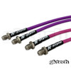 GKtech N-Style S13 240sx to Z32/GTST/GTR Conversion Braided Brake Lines (Front & Rear)