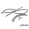 GKtech Z33 350z Braided Brake Line Set (Front and Rear)