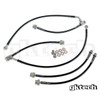 GKtech Z34 370z Braided Brake Line Set