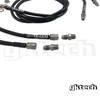 GKtech Stand Alone SS Braided Brake Line Kit