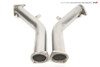 AMS PERFORMANCE VR30DDTT RACE LOWER DOWNPIPES - Nissan Z 