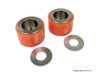 P2M Polyurethane Rear Diff Bushings for S14