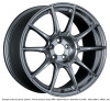 SSR GTX01 18x8.5 5x114.3 44mm Offset Dark Silver Wheel